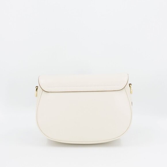 Marc Jacobs Women's The J Marc Saddle Crossbody Bag White OS - Picture 7 of 14